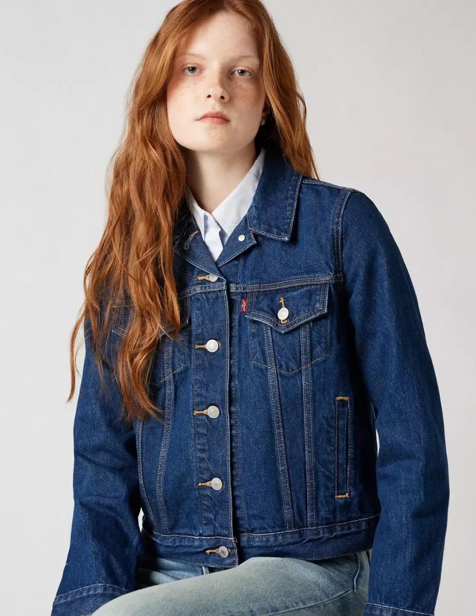 CAPISPALLA E GIACCHE Donna LEVIS 29945 0036 ORIGINAL TRUCKER CLEAN DARK AUTHENTIC Wonxx Abbigliamento uomo donna ragazzo ragazza